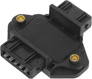 X AUTOHAUX No.4D0905351B Ignition Module Ignition Control Module for Audi A3 1998-2003 ABS Metal Black