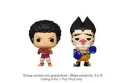 One Piece Luffy & Foxy US Pop! Vinyl 2pk Chase Ships 1 in 6