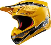 Alpinestars Supertech S-M10 Ampress, motocross helmet , color: Yellow/Black/White , size: XXL