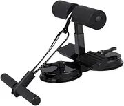 Aymzbd Sit up Bar Floor Holder for Ab Exercises with Adjustable Height and Resistance Band