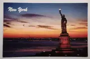 The Statue of Liberty - New York City, New York Postcard