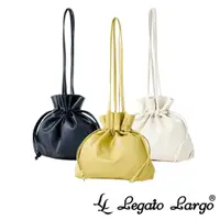 在飛比找蝦皮商城優惠-Legato Largo Lusso 抽繩束口肩背托特包 (