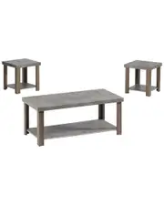 Progressive Furniture 3 Pack (Cocktail & 2 End Tables)