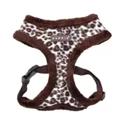 Puppia Dog Harness, No Pull Soft Warm Padded, Leonard Brown, Large 19-26" Chest