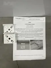 2 PACK LITHONIA LIGHTING Z SERIES LED T GRID HANGING BRACKETS ZSPRG 101