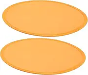 Kisangel 2PCS Foldable Hand Fan Flying Disc Elegant Mini Round Design for Stylish Cooling at Home Parties and Outdoor Events Multifunctional and Aesthetic Appeal