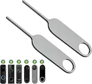 BELIEFLUO Nest Video Doorbell Security Pin Key,Release Removal Tool, Dismantle Doorbell Battery and Mount Replacement, Compatible with Nest Doorbell Camera, EUFY Chime and Alro Vedio Doorbell, 2 Pack