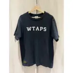 WTAPS 16AW DESIGN SS LOGO TEE M號 金標