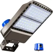 200W LED Parking Lot Light, 28000LM Dusk to Dawn Outdoor Floodlight, IP65