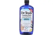 Foaming Bath With Pure Epsom Salt Detoxify & Energize With Ginger & Clay --1000ml/34oz