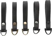 5pcs Cowhide (Second Layer) Substitute Zipper Universal Shopping Bag Jacket Handle Replace Bags Bag Zipper pulls Zipper Pull Charm Zipper Pull Head Puller Jeans
