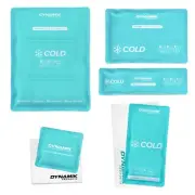 Reusable Hot/Cold Gel Ice Packs for Sports Injuries Pain Relief & Fevers - S M L