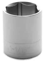 PERFORMANCE TOOL 1/2" Dr 1-1/16" 6pt Socket WILW32034