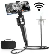 5.5mm 2 way articulating Endoscope Inspection Camera With 6 LED for iOS/Android
