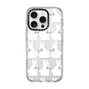 iPhone 16 Pro Clear Case MagSafe Compatible BUNNIES BY KATIE BENN