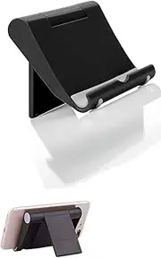 Adjustable Foldable Phone Stand for iPhone X/8/7 Plus/6S/5S, Samsung Galaxy S9/S8/S7/S6/S5 - Multi-Angle Viewing