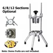 Fruit Citrus Slicing Machine Vegetable Slicer 6/8/12 Sections Cutter Wedge Dicer