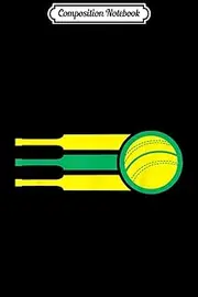 Composition Notebook: Australia Cricket 2019 Australian International Fans Journal/Notebook Blank Lined Ruled 6x9 100 Pages