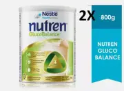2 X Nestle Nutren GlucoBalance Complete Nutrition Vanilla - 800g FREE SHIPPING