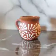Handmade Brown Clay Jarritos | Talavera Mexican Mug