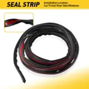 13ft For Buick V Shape Car Side SUV Window Door Trim Moulding Edge Sealing Strip