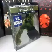A++ MINT☆ The Incredible Hulk 4K Ultra HD Blu-ray BestBuy ULTAR RARE SteelBook