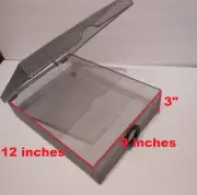 Custom Mesh WIFI Router Modem Protector EMF RF Shield Faraday Cover 12 x 9 x 3H"