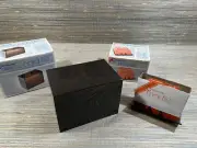 Vtg Sterling Smoky Plastic Mini Card File Flip Address Directory Storage 1976