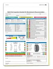 Multi-Point Inspection Form - Generic – Multi-Point 2 Part Carbonless Checklist