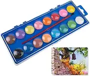 Color Paint Palette Kit - Watercolor Paint Set | Travel Watercolor Set | Watercolor Paint Set | Educational Drawing Kit | 16 Colors Drawing Set | Set