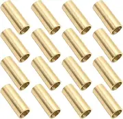 EATAKWARD 16 Pcs Trailer Leaf Spring Bushing Kit, 9/16" in ID 11/16" in OD Bushing Tools for Trailer Axle, Replacement for Double Eye Springs