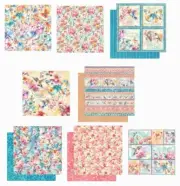 Graphic 45 Flight of Fancy 8" Cardstock PICK Butterfly Hummingbirds Spirit Color