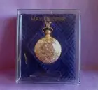 Max Factor Vintage Golden Lark Creme Puff Translucent Pressed Powder Necklace