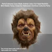 Full Head Wild Man Mask Costume Carnival Mask for Halloween Masquerade Carnivals