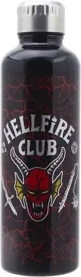 Paladone Stranger Things Hellfire Club Metal Water Bottle