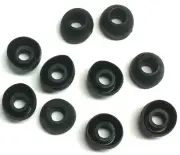 10 Earphone Earbud Cushion Plugs Rubber Ear Tip for Altec Lansing MZW100 MZW101