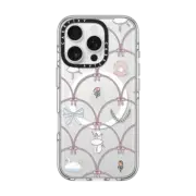 iPhone 16 Pro Clear Case MagSafe Compatible Ballerina Pattern