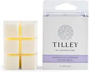 Tilley Classic White Tasmanian Lavender Square Soy Wax Melts 60 g