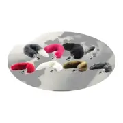 Stainless Steel Anal Plug Tail Pet Puppy Fox Cosplay Kink Bdsm Fetish fur,stainl