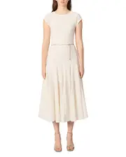 Maje Ricocha Open Knit Dress