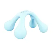 JunChang Small Devil Claw Massager Massage Stick Acupoint Massager Can Relieve Fatigue Meridian Massage-Blue