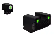 RIVAL ARMS RB231G NIGHT SIGHTS FOR G42/G43/G48 BLACK | GREEN TRITIUM WHITE RING