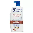 Head and Shoulders Dandruff Shampoo, Apple Cider Vinegar, 28.2 Fl Oz