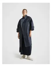 [Fine Day] Cotton Trench in Ink