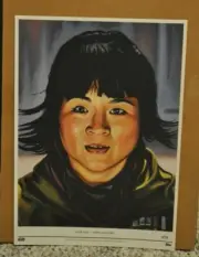 2020 Topps Star Wars Living Set Fine Art Print of Rose Tico #15/79!