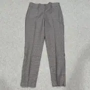 Talbots Chatham Ankle Pant Size 8 Plaid Slim Leg Side Zip NEW NWT