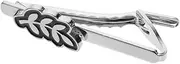 [FOMIYES] Tie Clip for Men Sleek Silver Necktie Fixing Clasp Minimalist Design for Business and Formal Events for Husband Father Friends Material