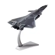 1/72 J20 Fighter Plane Toy Collection Aircraft for Office Shelf Living Room
