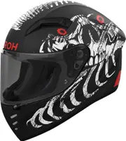 Airoh Connor Myth, full face helmet , color: Matt Black/White/Red , size: S