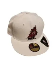 Tampa Bay Buccaneers New Era 59FIFTY Omaha Alternate Logo Size 7 1/2 Hat NEW